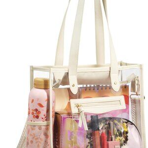 Large Lightweight Clear Purse - Perfect for Events, Shopping & Everyday Use